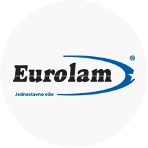 Eurolam logo siva