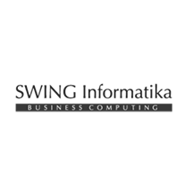 SWING Informatika bijela logo